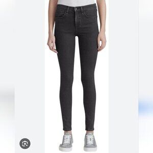 RAG & BONE | 10" inch skinny jeans in black bruin sz 26